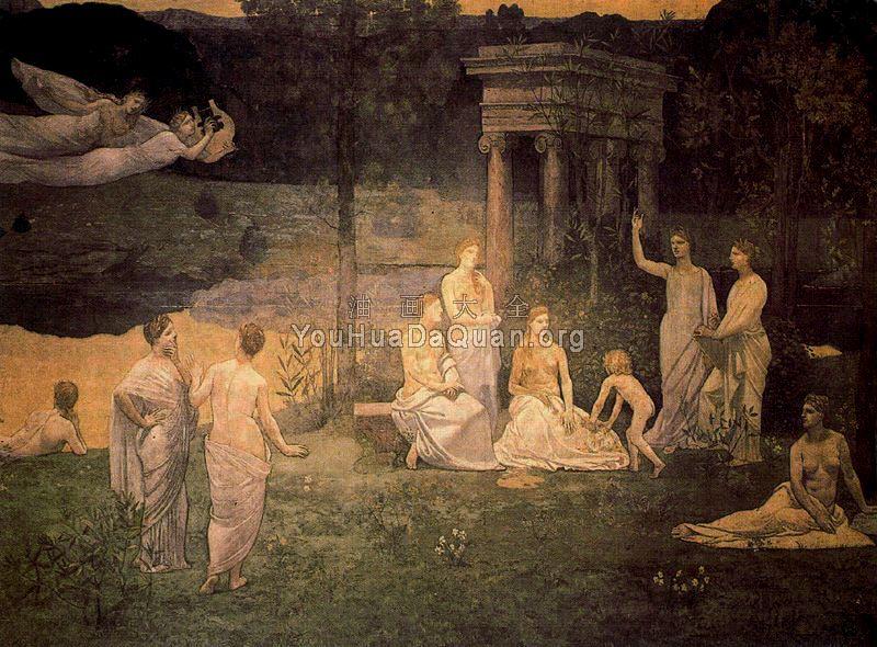 The Sacred Wood Cherished by the Arts and the Muses - 彼埃·毕维·德·夏凡纳